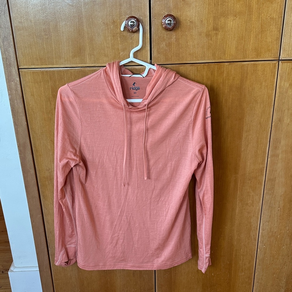 Ridge Merino sun hoodie
